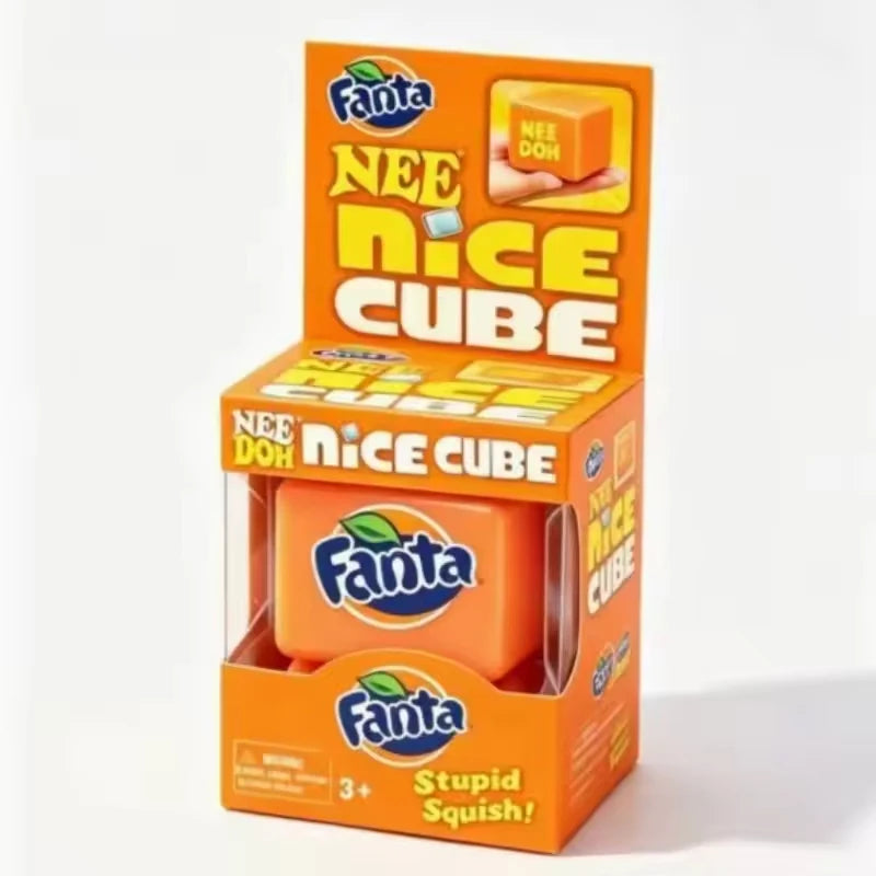 Schylling Needoh Nice Cube Sensory Nice-Sicle Stress Relief Squishy Cube Anti-Anxiety Squeeze Object For Focus ADHD Population CB DROPSHIPPING