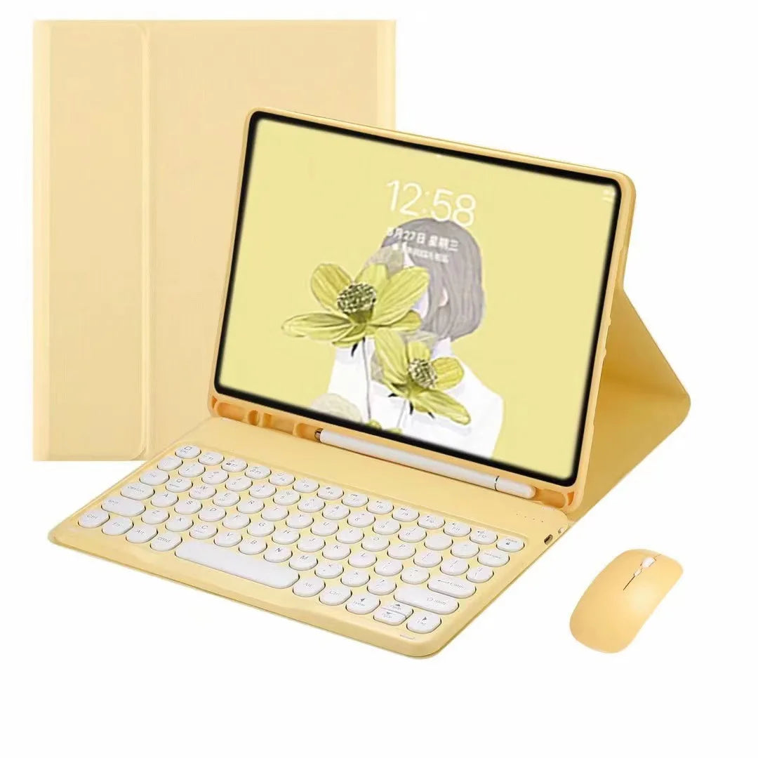 Wireless Magic Keyboard for iPad Air 11" 2026 10th 11th Generation Case Pro 11 2025 Russian Spanish Korean Bluetooth Keyboard CB DROPSHIPPING