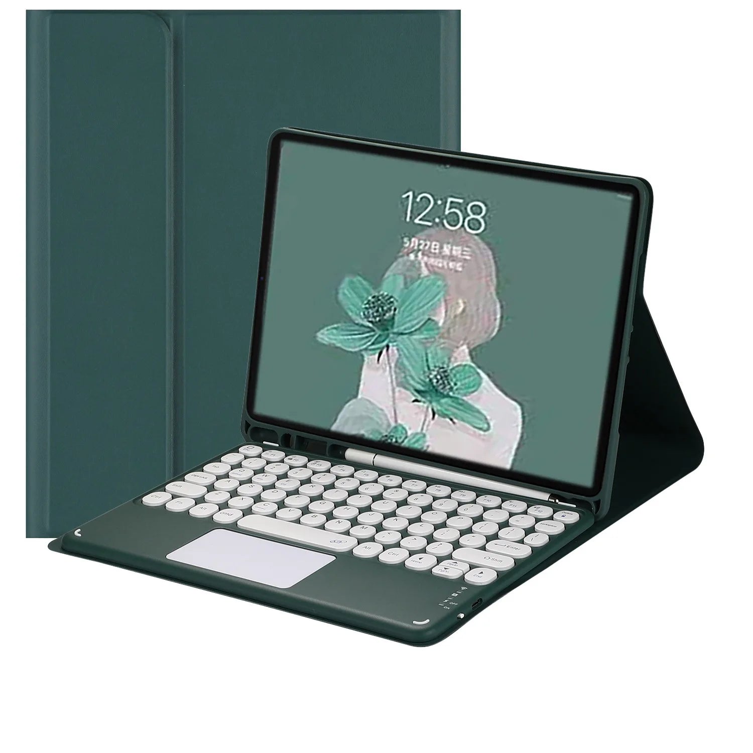 Wireless Magic Keyboard for iPad Air 11" 2026 10th 11th Generation Case Pro 11 2025 Russian Spanish Korean Bluetooth Keyboard CB DROPSHIPPING