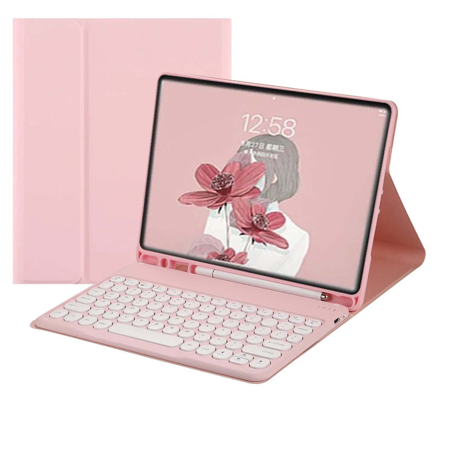 Wireless Magic Keyboard for iPad Air 11" 2026 10th 11th Generation Case Pro 11 2025 Russian Spanish Korean Bluetooth Keyboard CB DROPSHIPPING