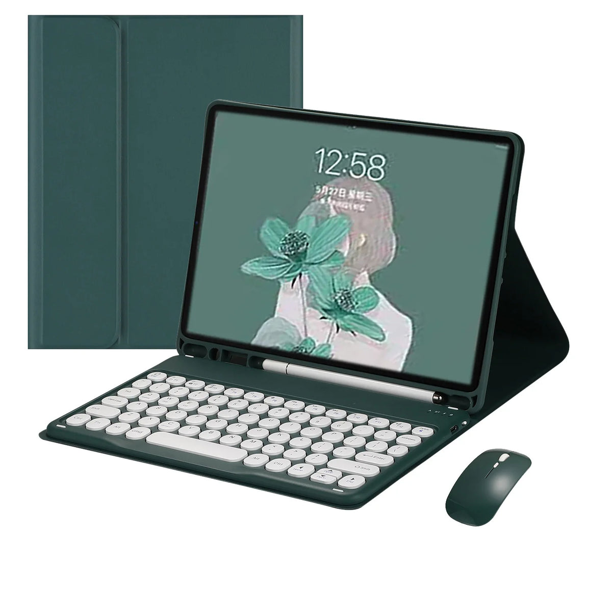 Wireless Magic Keyboard for iPad Air 11" 2026 10th 11th Generation Case Pro 11 2025 Russian Spanish Korean Bluetooth Keyboard CB DROPSHIPPING