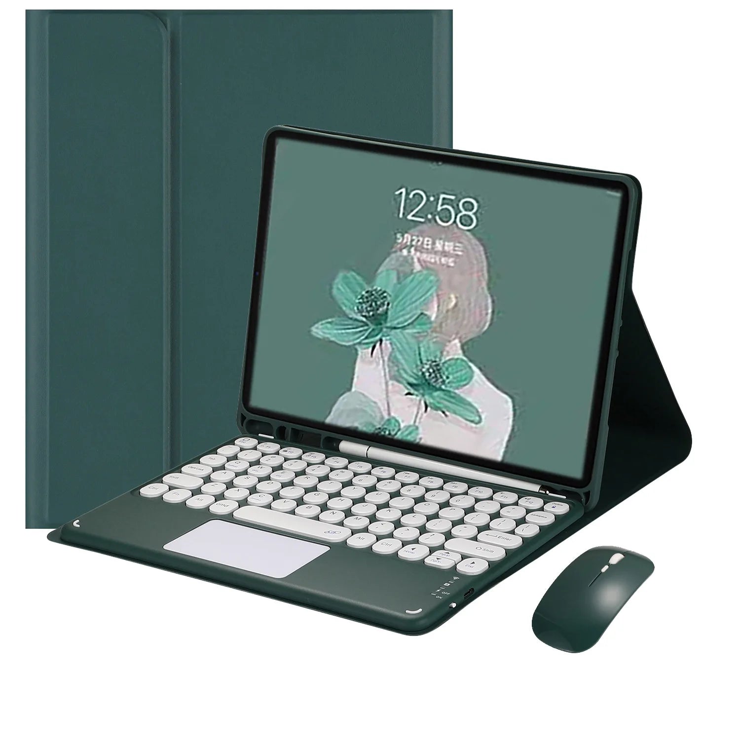 Wireless Magic Keyboard for iPad Air 11" 2026 10th 11th Generation Case Pro 11 2025 Russian Spanish Korean Bluetooth Keyboard CB DROPSHIPPING