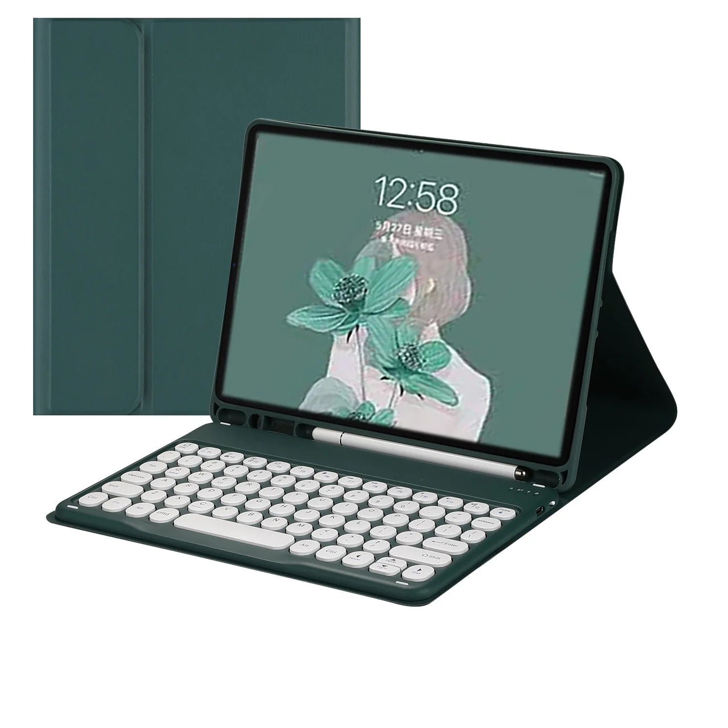 Wireless Magic Keyboard for iPad Air 11" 2026 10th 11th Generation Case Pro 11 2025 Russian Spanish Korean Bluetooth Keyboard CB DROPSHIPPING