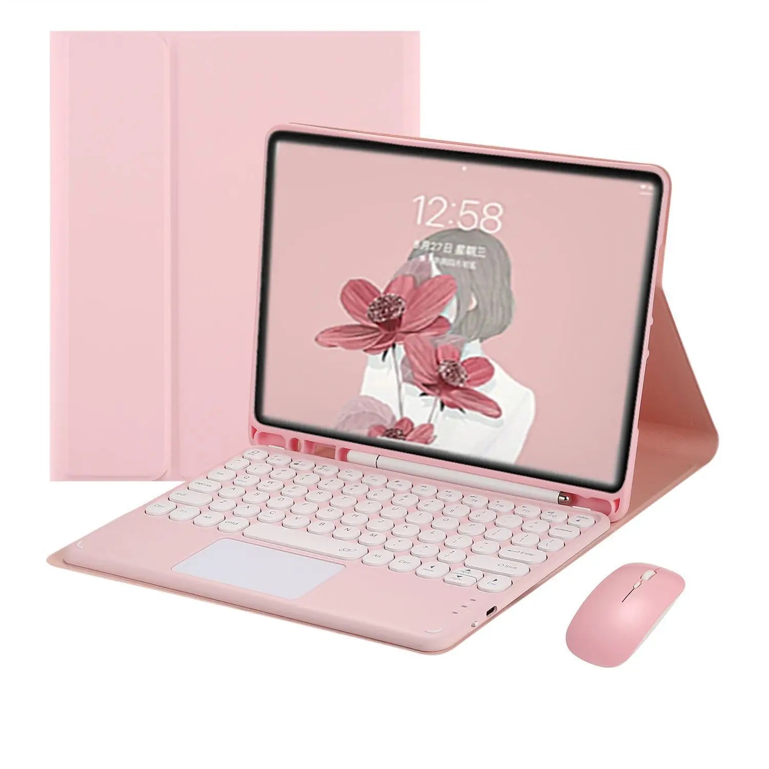 Wireless Magic Keyboard for iPad Air 11" 2026 10th 11th Generation Case Pro 11 2025 Russian Spanish Korean Bluetooth Keyboard CB DROPSHIPPING