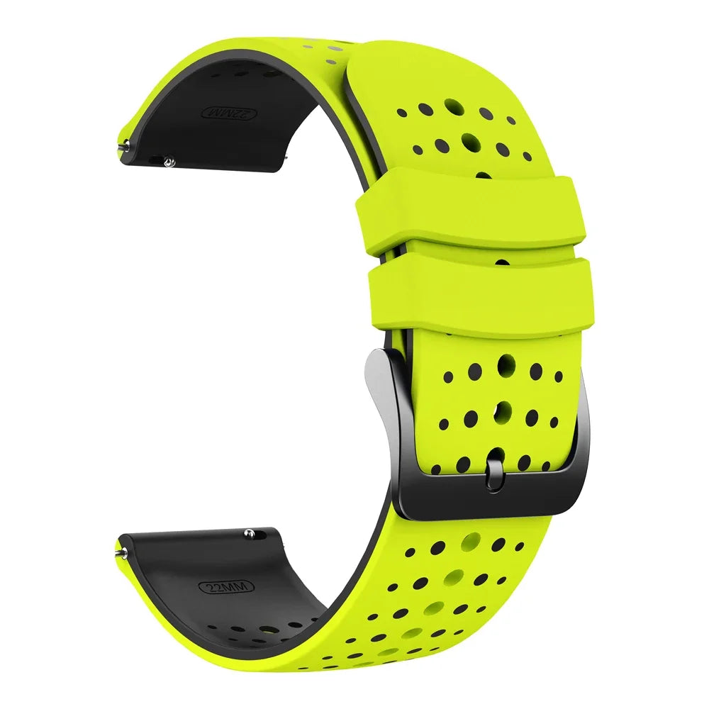 22mm Sport Slicone Strap For OnePlus Watch 3 2 2R 46mm Soft Bracelet For OPPO Watch X X2 4 Pro/Mi Watch 2 Pro S4 S3 S1 Watchband CB DROPSHIPPING