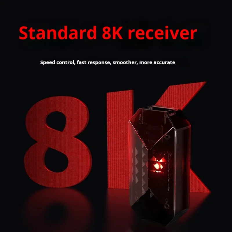 The New Vxe Mad R/R Major Gaming E-Sports Mouse Paw3395/3950 Dual-Mode Nonporous Lightweight Ergonomic Standard 8k CB DROPSHIPPING