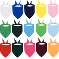 30pcs Dog Bandana Cotton Adjustable Pet Dog Bibs Scarf Small-Middle-Large Dog Bandanas Collar Pet Supplies Dog Accessories