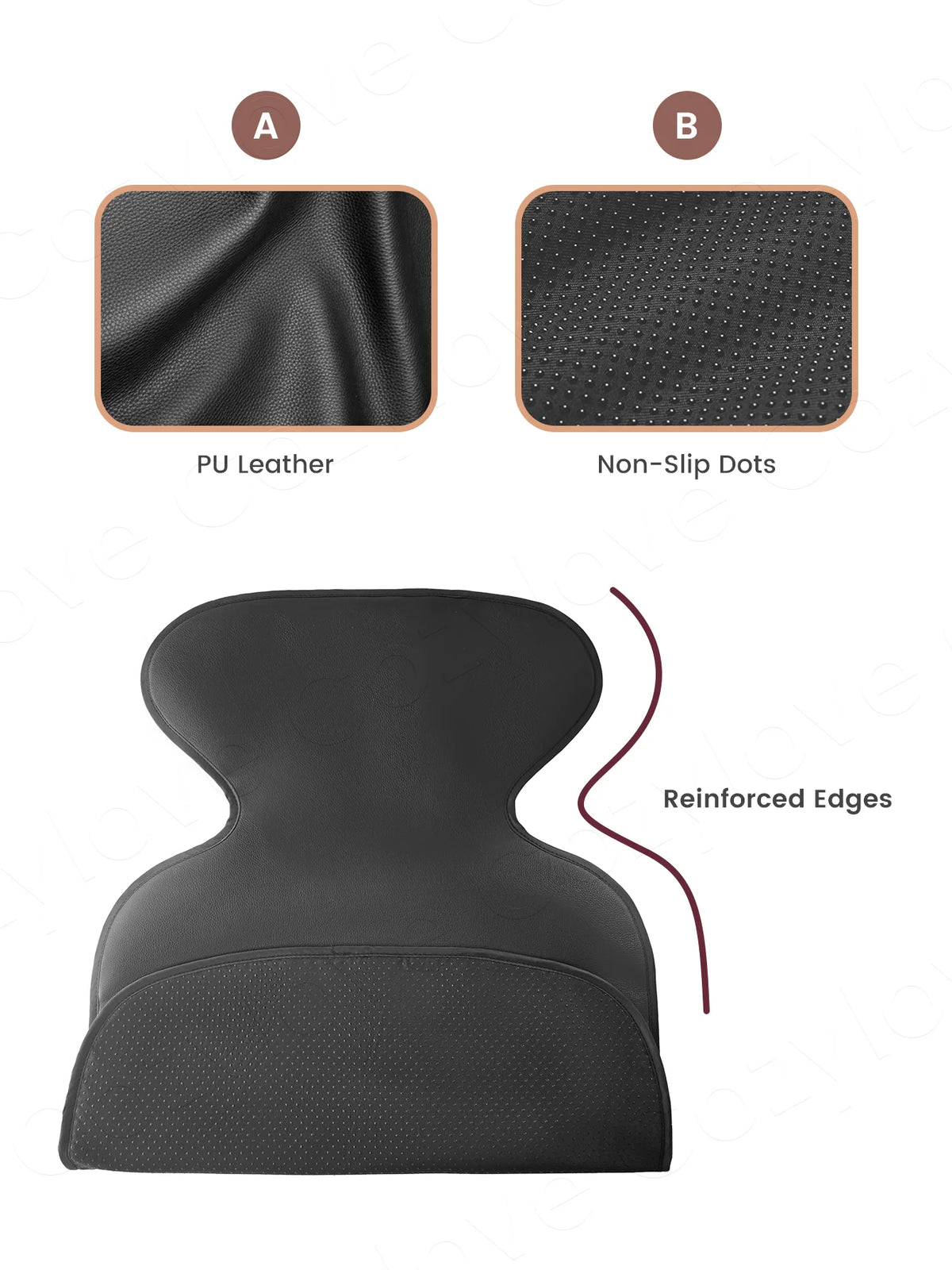 1/2 PCS PU Leather Car Seat Protector Waterproof Non-slip Child Car Seat Mat for Baby Safety Seats CB DROPSHIPPING
