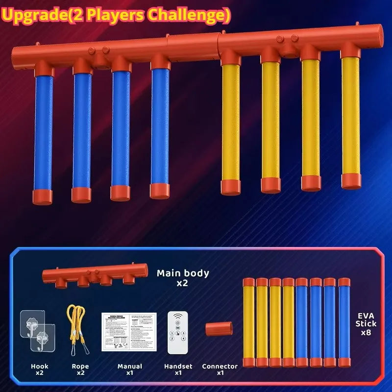 Reflex Game Challenge Catching Sticks Game Drop Catch Win Reaction Training Toy Speed Adjustable Parent-Child Interactive Sport CB DROPSHIPPING