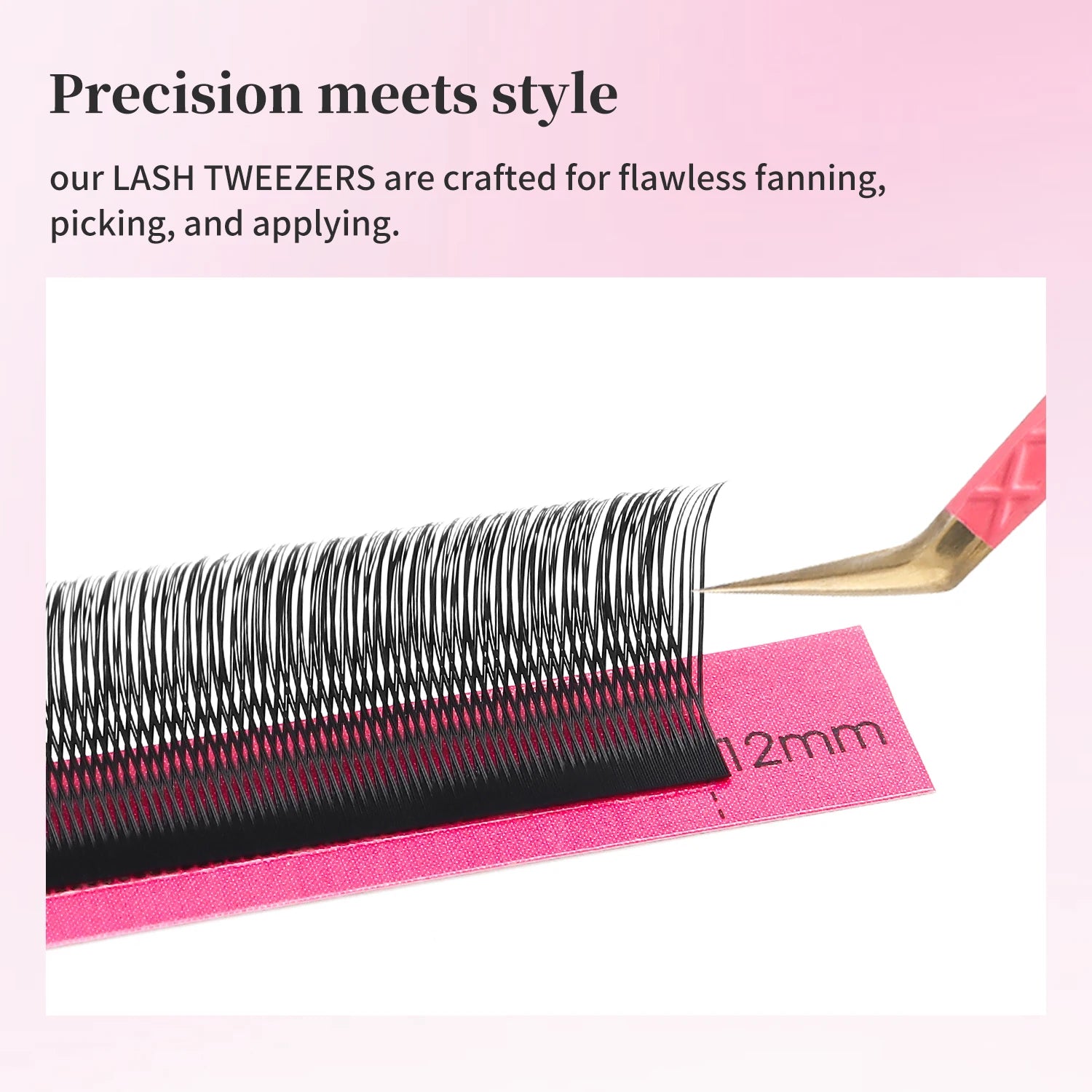 Bella moça Lash Tweezers Stainless Steel Eyelash Nail Tools Accurate Tweezers Nippers Pointed Clip Set Makeup Tools