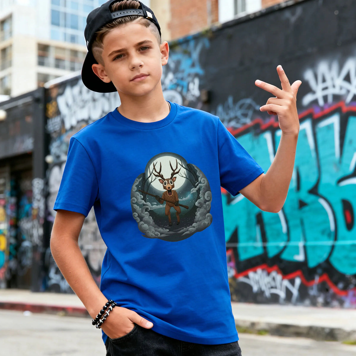 99 Nights in The Forest Inspired Deer Game Tee Perfect for Nature Lovers Birthday Gifts Fun Cute Cartoon Deer Kids T-Shirt Tops CB DROPSHIPPING