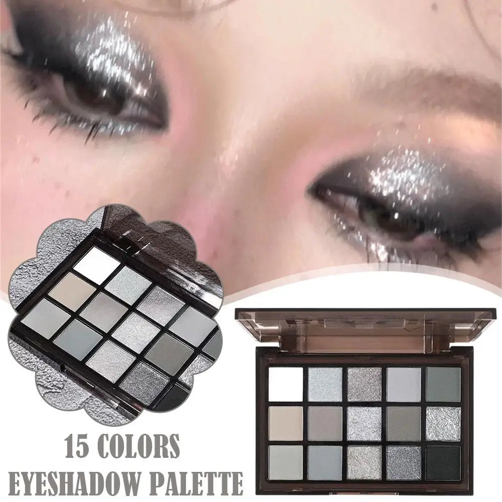 15 Colors Sexy Eyeshadow Palette Wild Dark Night Shadow Cosmetics Long Lasting Pearlescent Smoky Makeup Portable Safe 2026 CB DROPSHIPPING