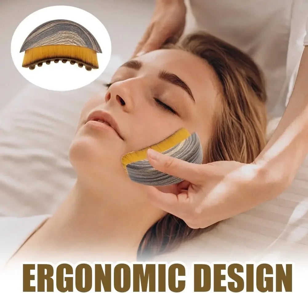 Lymphatic Contour Face Brush,Chin &Jawline Sculpting,Drainage Massager for Face,Ergonomically Designed to Fit The Skin Precisely CB DROPSHIPPING
