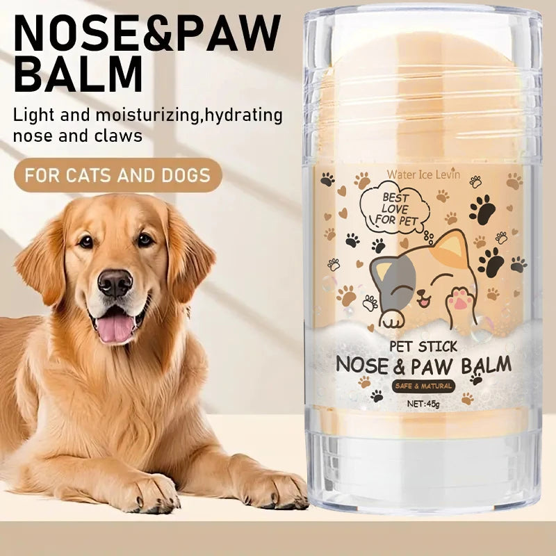 45g Dog Nose and Paw Pet Accessories Balm Dog Paw Cream Cats Dogs Paw Protector Cream Pet Feet Moisturizer Pet Crack Feet Repair CB DROPSHIPPING