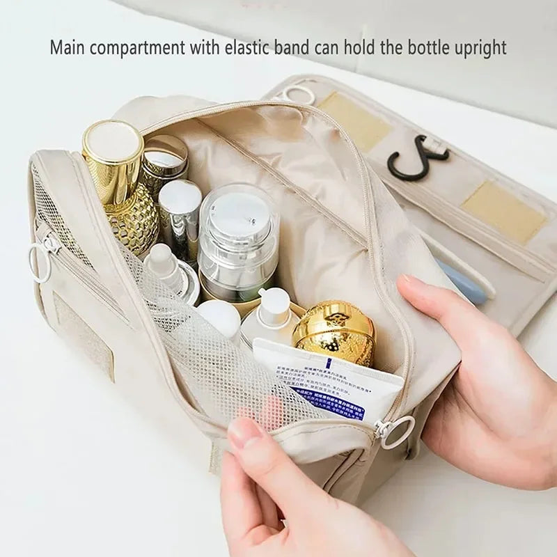 Travel Makeup Bag High Capacity Toiletries Storage Pouch Travel Make Up Organizer Waterproof Beauty Bag Bathroom Wash Bag CB DROPSHIPPING