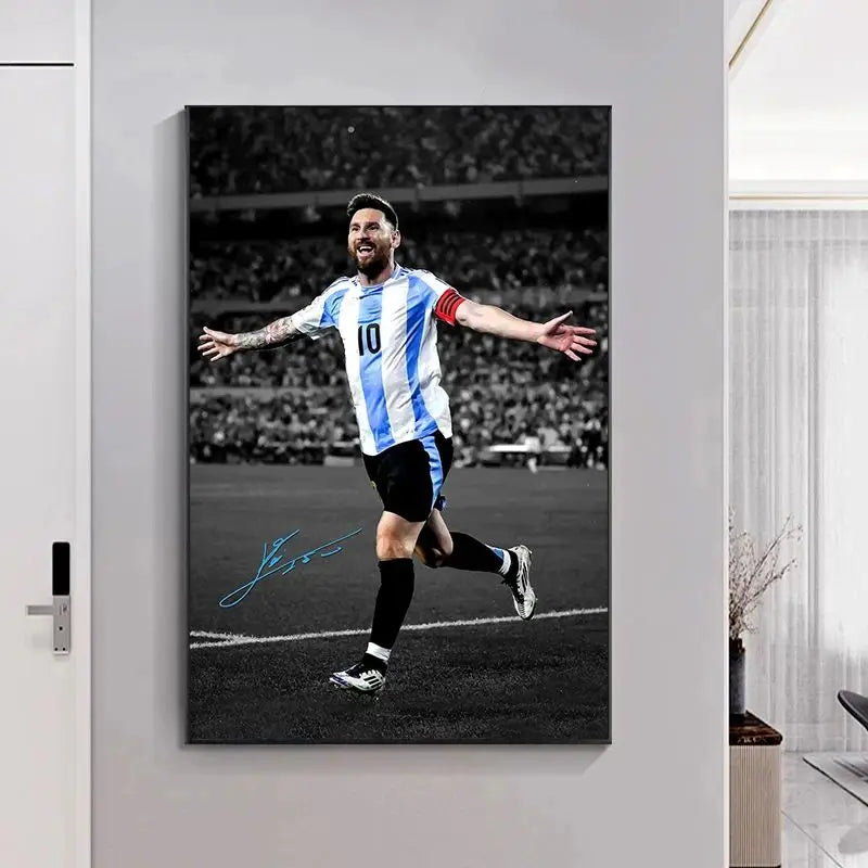Soccer Sport Player Portrait Posters Print Football Play Picture Canvas Wall Painting Living Room Bedroom Home Decor CB DROPSHIPPING