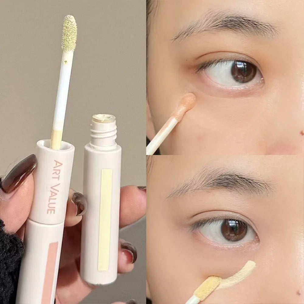 Dual End Concealer Stick Pink Liquid Brightening Contour Pen Correcting Penfor Under Eye & Face Sculpting Full Coverage Makeup CB DROPSHIPPING