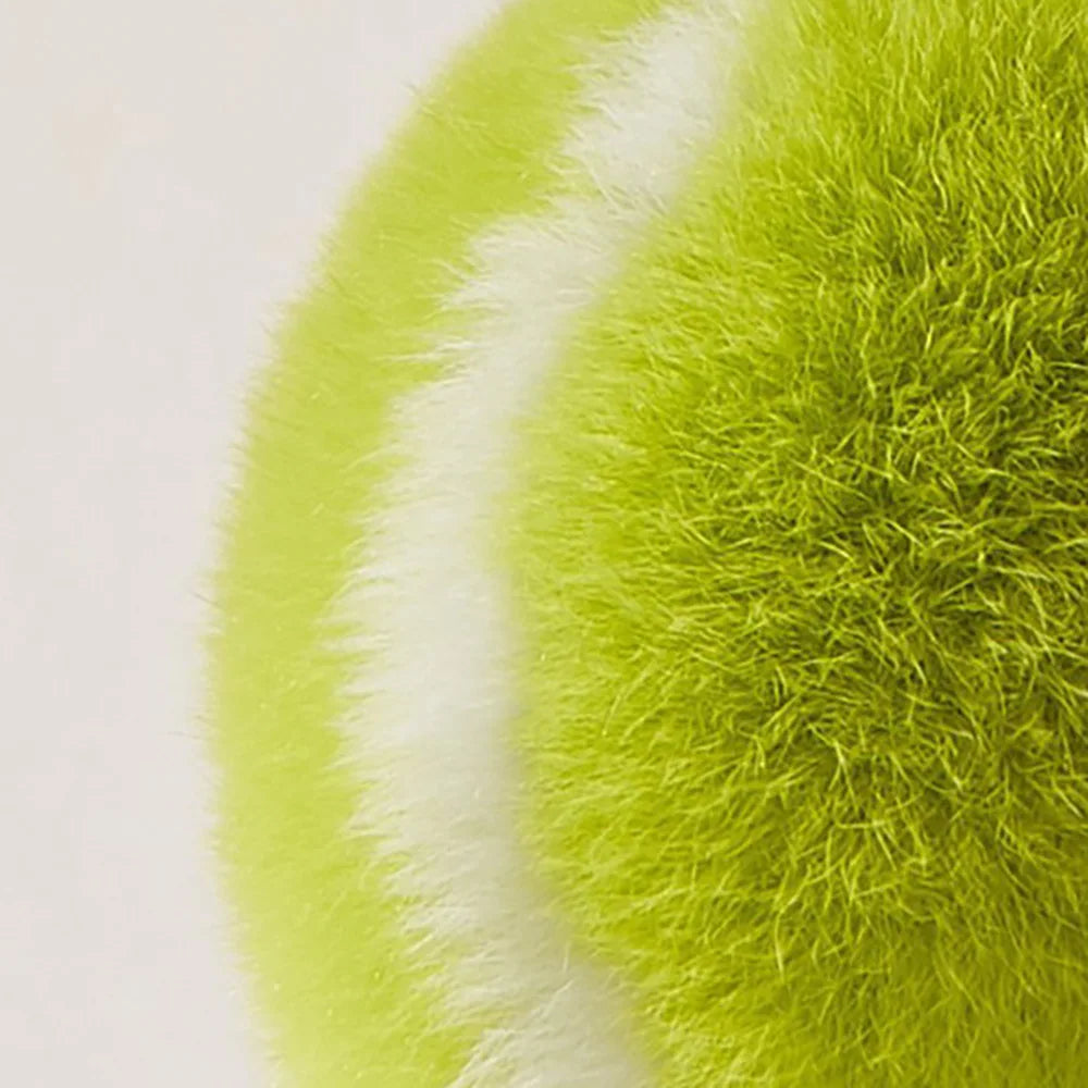 New Trend Tennis Keychain Sport Style Plush Ball Pendant Car Hanging Piece Chic Bag Charm Accessories Gift A388 CB DROPSHIPPING