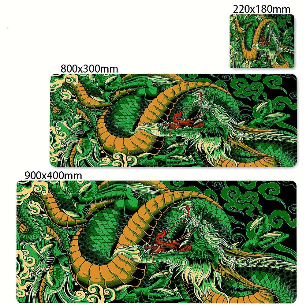 Black and White Dragon Large Mouse Mat Gaming Mousepad Big Rubber Base Mouse Pad Purple Deskpad Eyboard Mats Mousepads 400x900 CB DROPSHIPPING