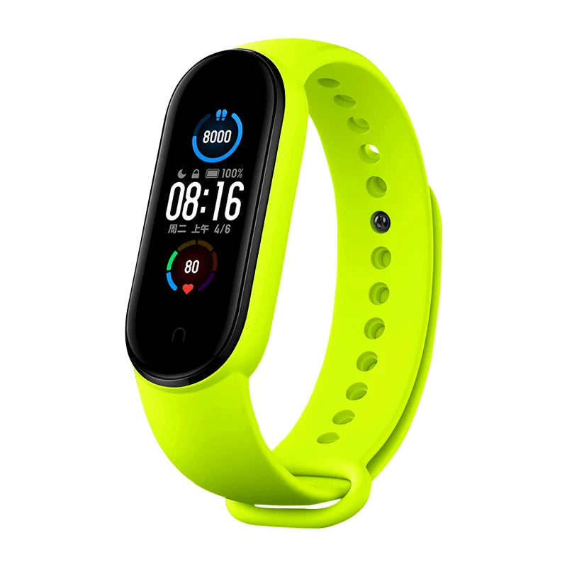 Watchbands for Xiaomi Mi Band 7 bracelet silicone wrist Miband 5 6 NFC Replacement pulsera Sport correa mi band 7 6 3 4 5 strap