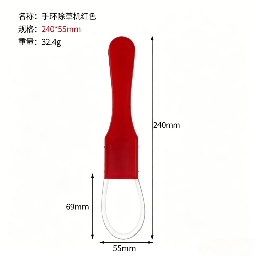 Garden Bandit Hand Loop Weeder Manual Weeding Tool Gardening Transplant Weeder Deep-Rooted Weeding Tools Gardening Supplies