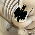 Spring New Cute Bow Yarn Dress Couple Dress Bow Dress Teddy Dog Clothes Pet Cats Dog Vest Cooling Vest for Dog
