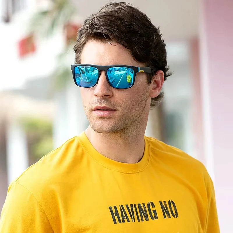 Luxury Polarized Sunglasses Fashion Square Male Sun Glasses Vintage Driving Fishing Eyeglasses Sport Shades UV CB DROPSHIPPING