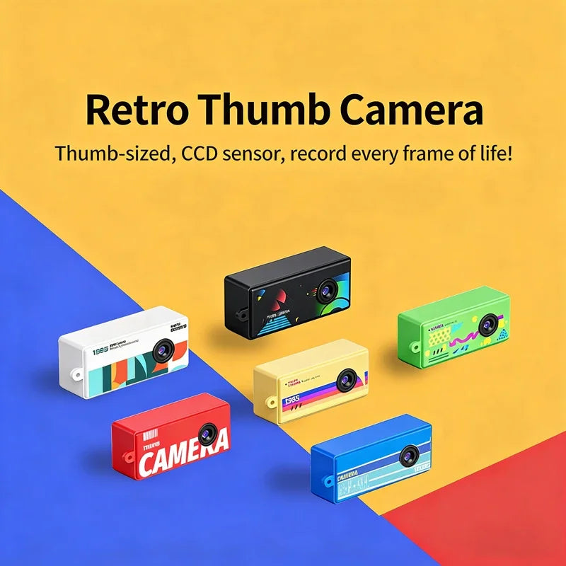 Portable X7 Thumb Camera Keychain Camera Retro Support Memory Card 1080p Very Small Camcorder Video Recorder Tools With Flash CB DROPSHIPPING