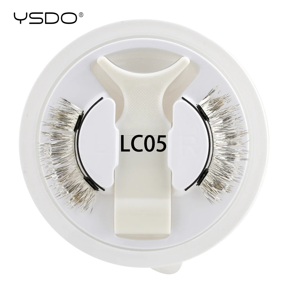 YSDO Colored Magnetic Eyelashes Natural Faux 3D Mink Lashes Reusable Makeup Party Cosplay Shiny Colorful Magnet False Lashes CB DROPSHIPPING