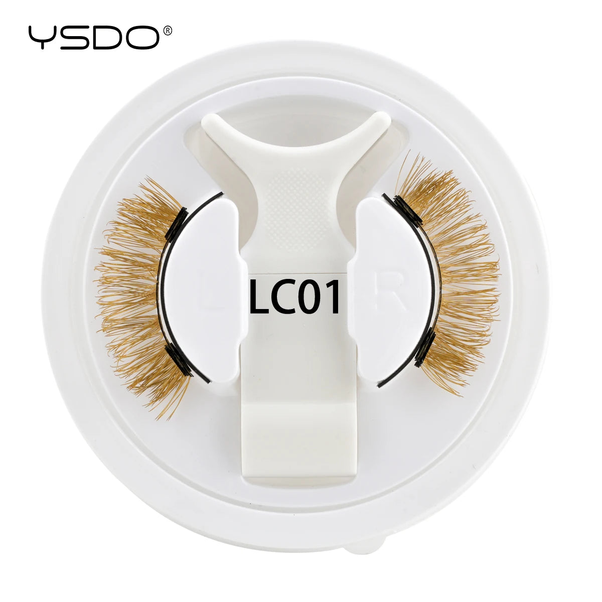 YSDO Colored Magnetic Eyelashes Natural Faux 3D Mink Lashes Reusable Makeup Party Cosplay Shiny Colorful Magnet False Lashes CB DROPSHIPPING