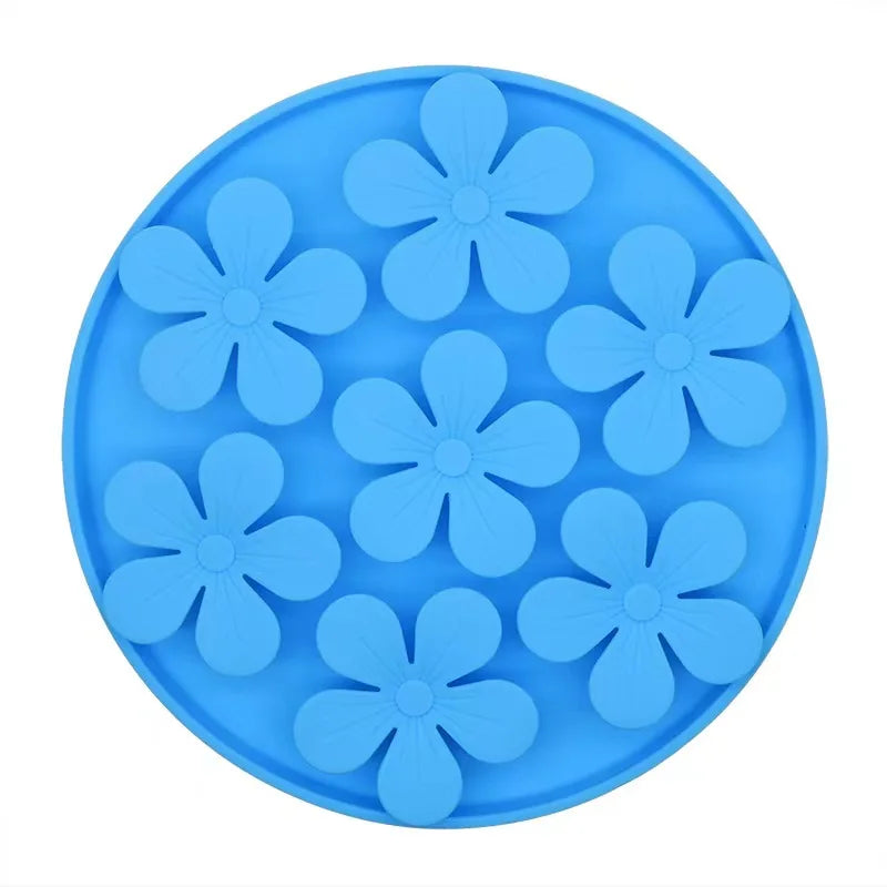 Pet Products Mat For Dogs Cats Slow Food Bowls With Suction Cup Feeding Food Silicone Lick Pad Dog Slow Feeders Treat Dispensing CB DROPSHIPPING