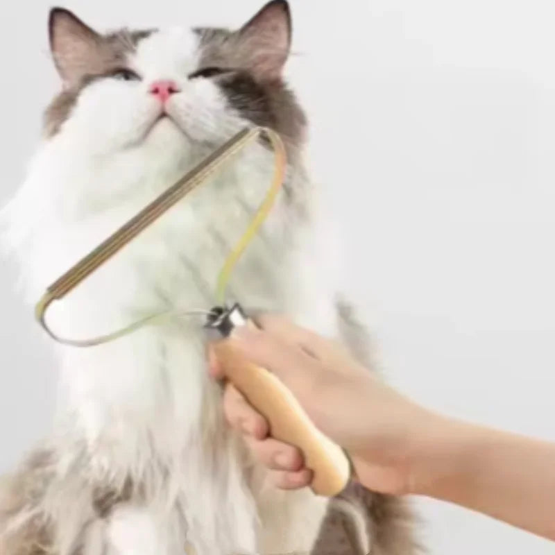 Pet Hair Remover Razor Anti-Plush Clothing Hair Brush Collection Carpet Wool Scraper - Pilling Free Pet Coat Grooming Tool CB DROPSHIPPING