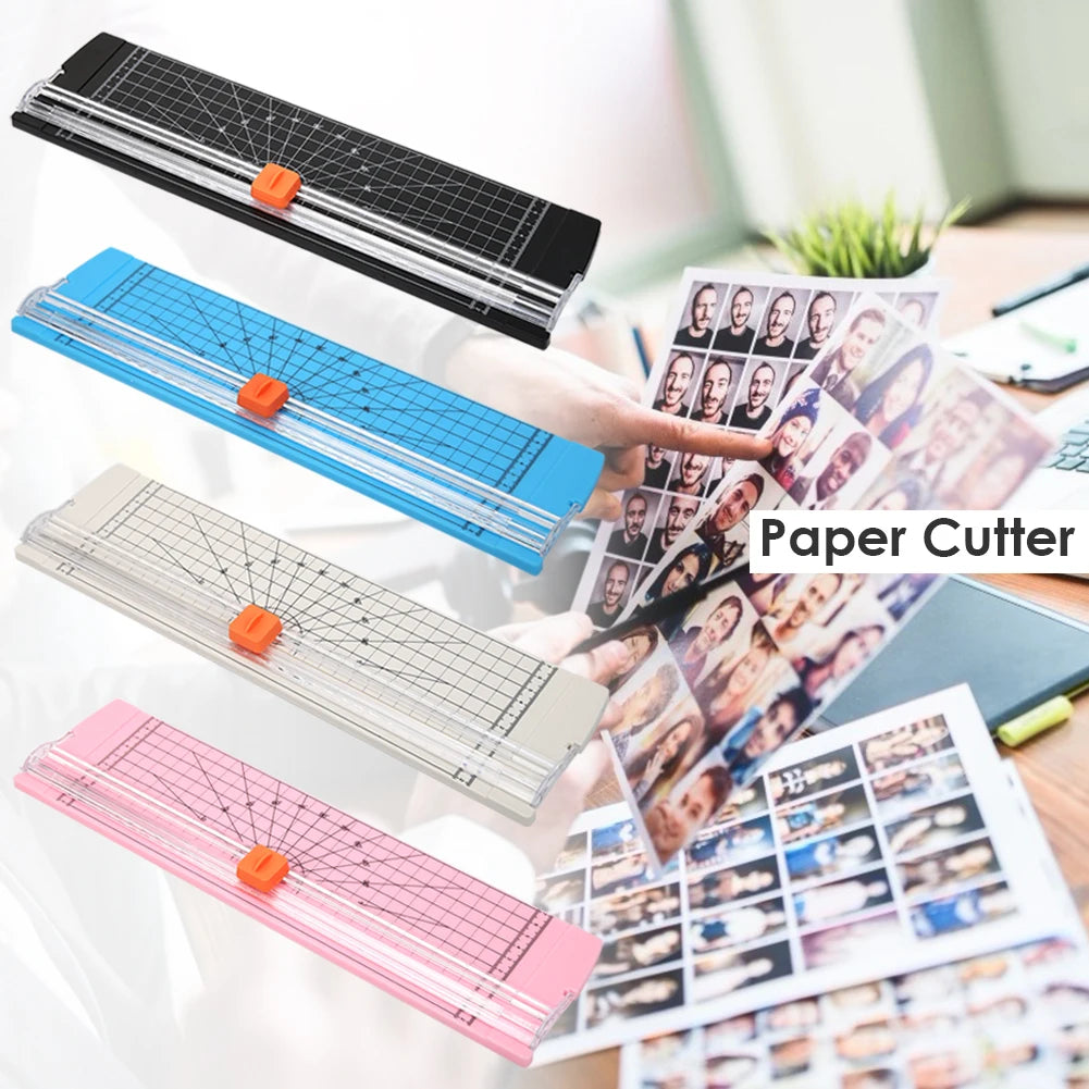A4/A5 Paper Cutting Guillotine Paper Cutter with Pull-out Ruler for Photo Trimmers Scrapbook Lightweight Cutting Mat Machine CB DROPSHIPPING