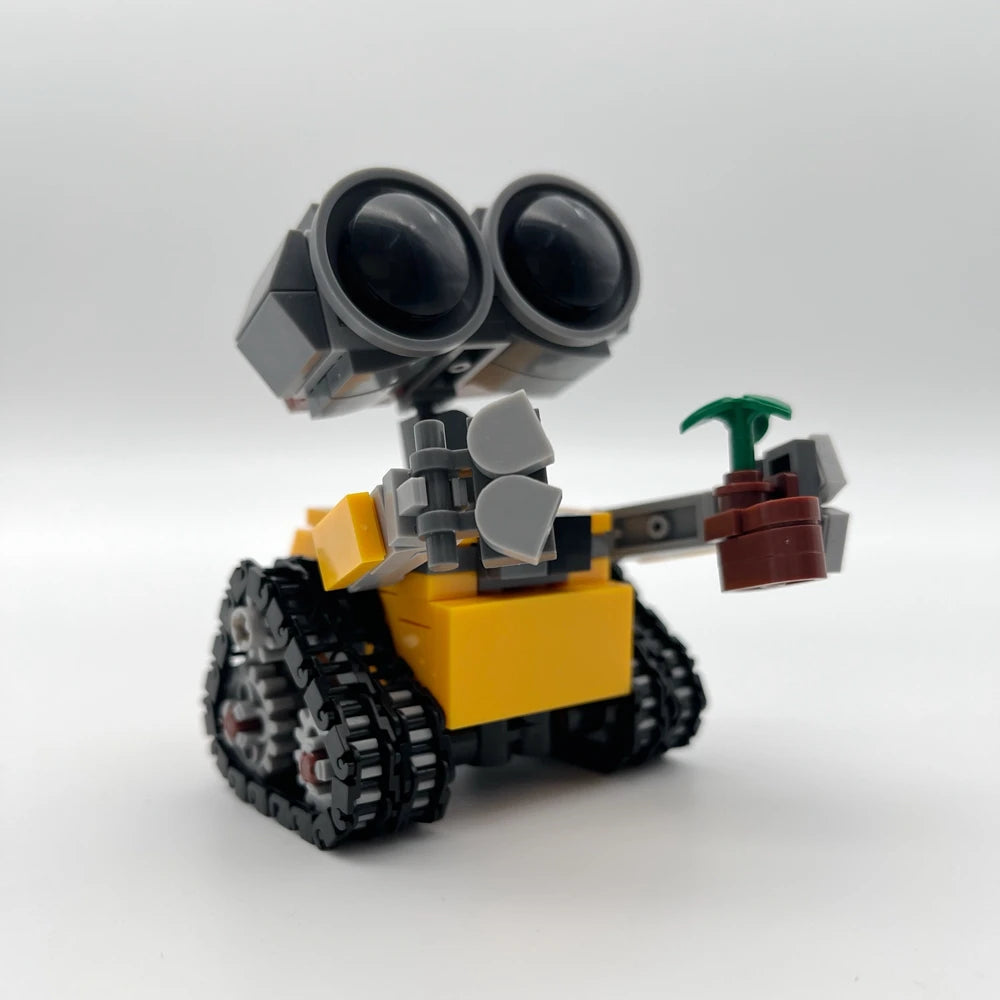 Classic Movie 200+pcs Mini Robot Wall-e MOC Building Blocks Model DIY Bricks Kits Creative Toys for Kids Children Adult Gifts CB DROPSHIPPING