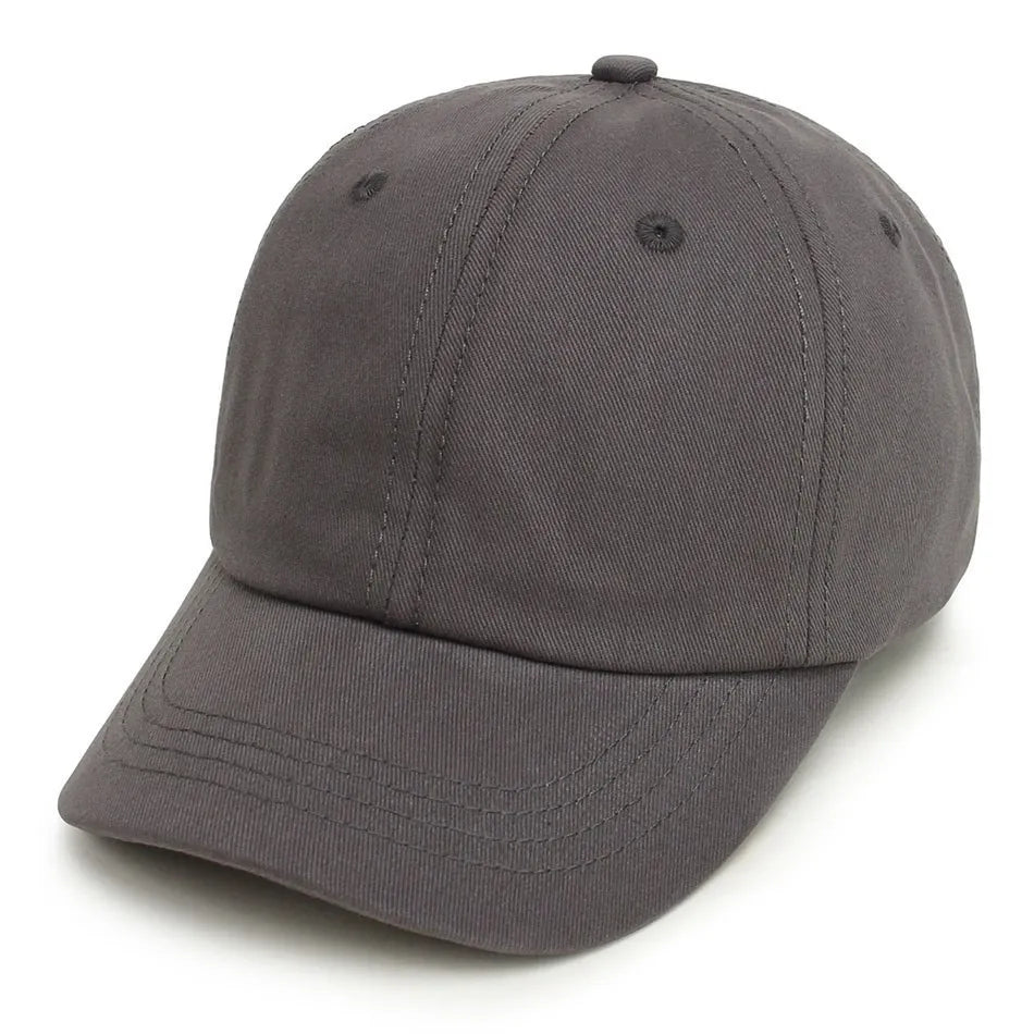 Kids Baseball Cap Low Profile Sun Hat for Boys and Girls Soft Cotton Pink Black White Gray for Baby Children CB DROPSHIPPING