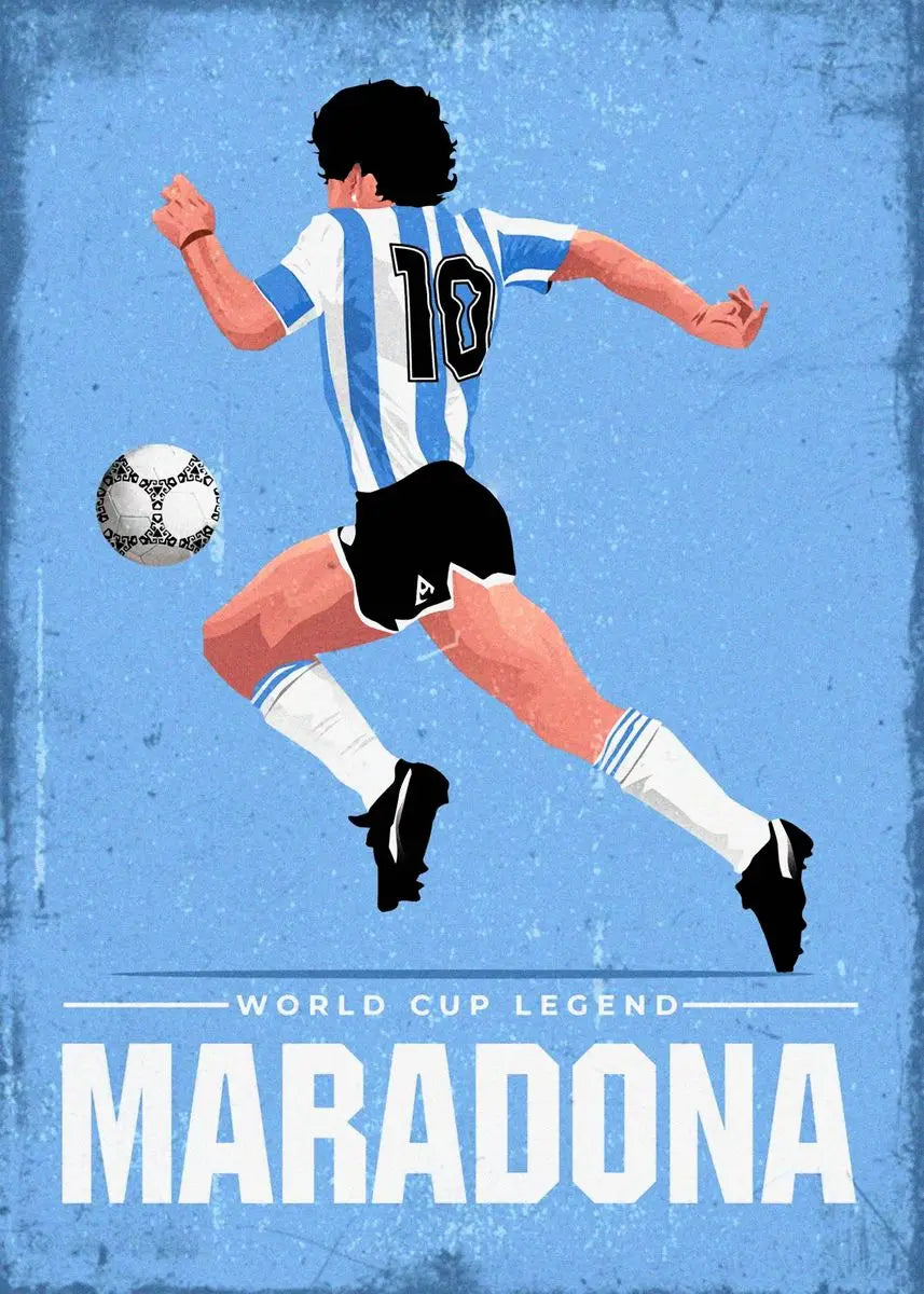 Sport Soccer Football Player Star Wall Art Poster World Famous Idol Home Decor Canvas Painting Mural Collection Print Pictures CB DROPSHIPPING