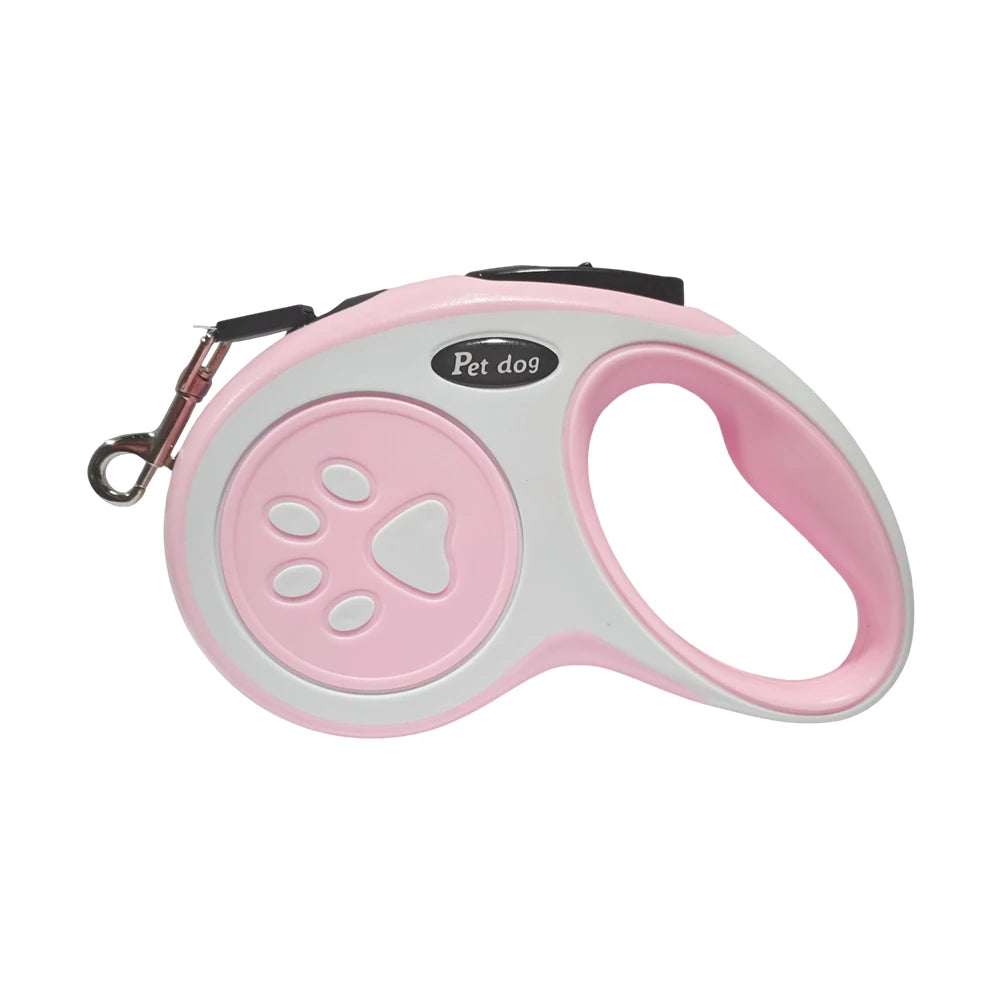 Retractable Dog Leash 3M/5M Pet Walking Lead One-Button Lock Non-Slip Handle for Small Dogs Cats Training Hiking Puppy Supplies CB DROPSHIPPING