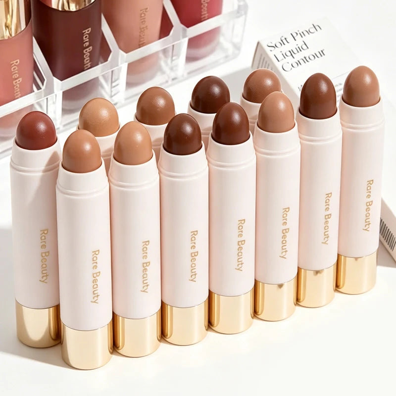 New Rare Beauty Always Sunny Silky Three-dimensional Bronze Contour Stick Natural Shadow Makeup Liquid Blusher Facial Cosmetics CB DROPSHIPPING