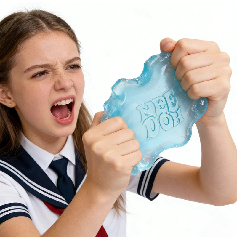 DC Schylling Needoh Nice Sensory Squeezing Toy Cube for Stress relief and Fingertip Release Toy for Pinching and Playing CB DROPSHIPPING