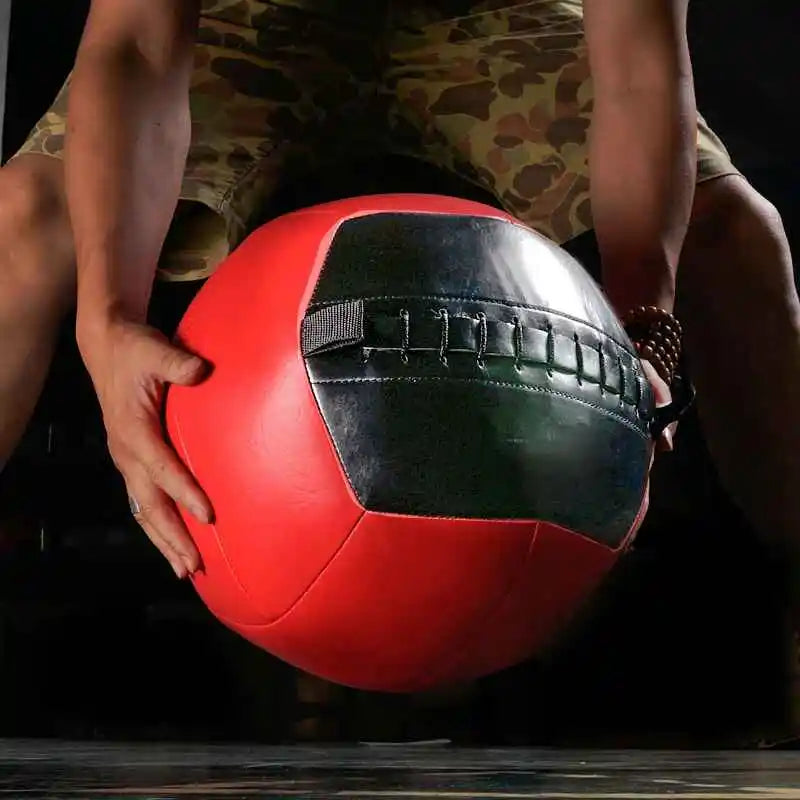 Medicine Ball Fitness Wall Ball Weight Ball Environmental Protection Empty Soft Medicine Ball Binaural Yoga Boxing Home Gravity CB DROPSHIPPING