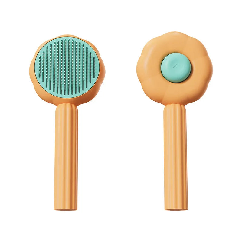 Self Cleaning Slicker Brush for Dog Cat Pet Comb Remover Undercoat Tangled Hair Massages Particle Cat Combs Improves Circulation CB DROPSHIPPING