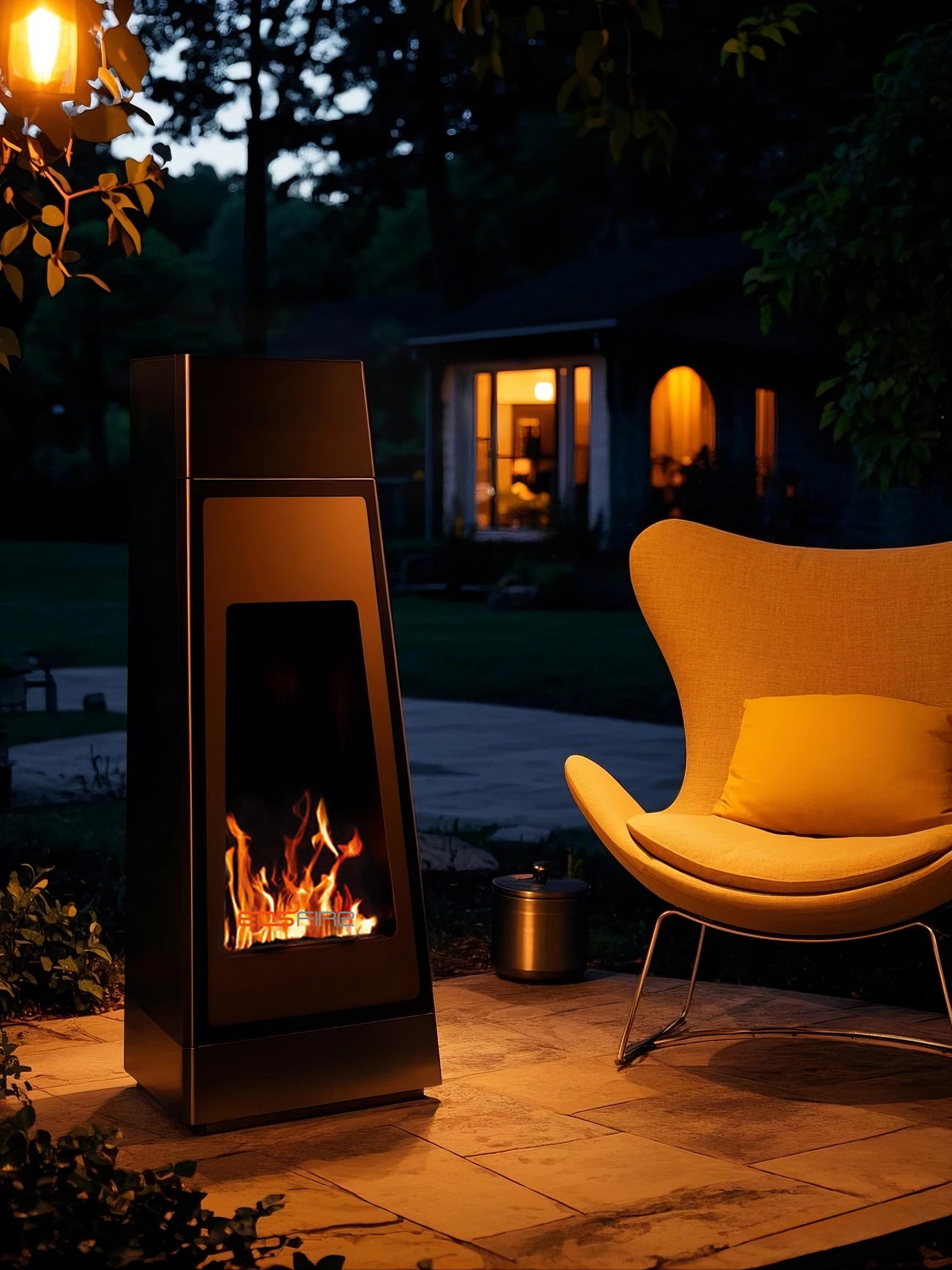 Outdoor/Indoor Courtyard Garden Gas   Designer