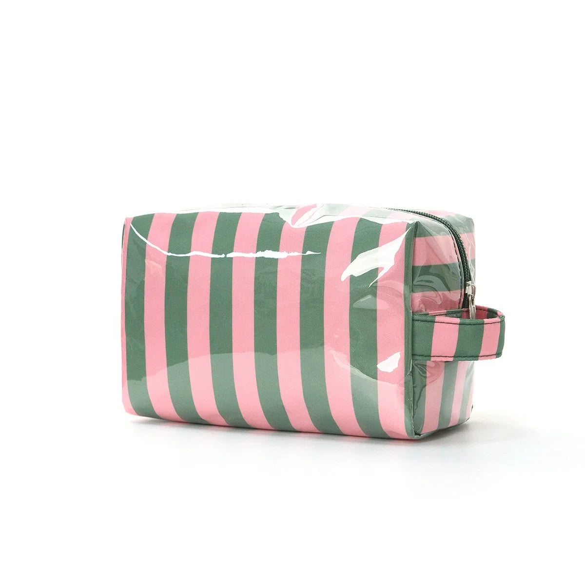 Striped Toiletry Bag Women's Travel Cosmetic Storage Bag Portable Casual Makeup Organizer for Business Trip CB DROPSHIPPING