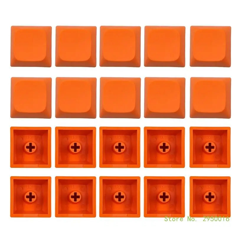 20 Pieces PBT Not Engraving Blank Keycap XDA Height 1U Dyeing Sublimation for Key Caps for Cherry Mx Switches CB DROPSHIPPING