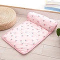 Summer Pet Cooling Mat Breathable Dog Ice Pad Washable Cold Bed Soft Sofa Mat for Small Medium Large Dogs Cats