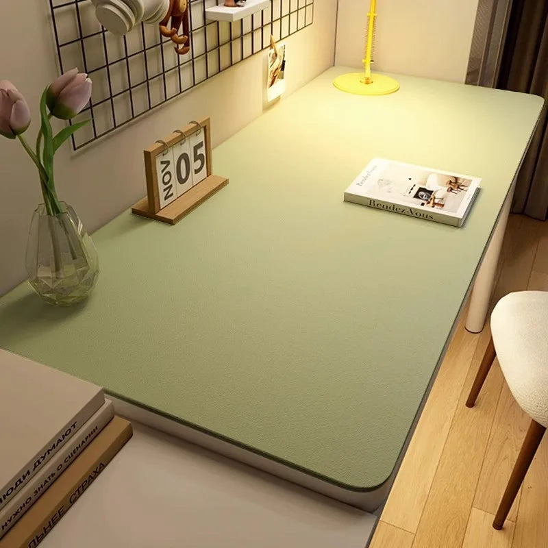 Leather Table cloth for Home Easy Clean Table Protector Waterproof Tea Coaster Large Desk Mat Anti-Slip Gamer Keyboard Mouse Mat CB DROPSHIPPING