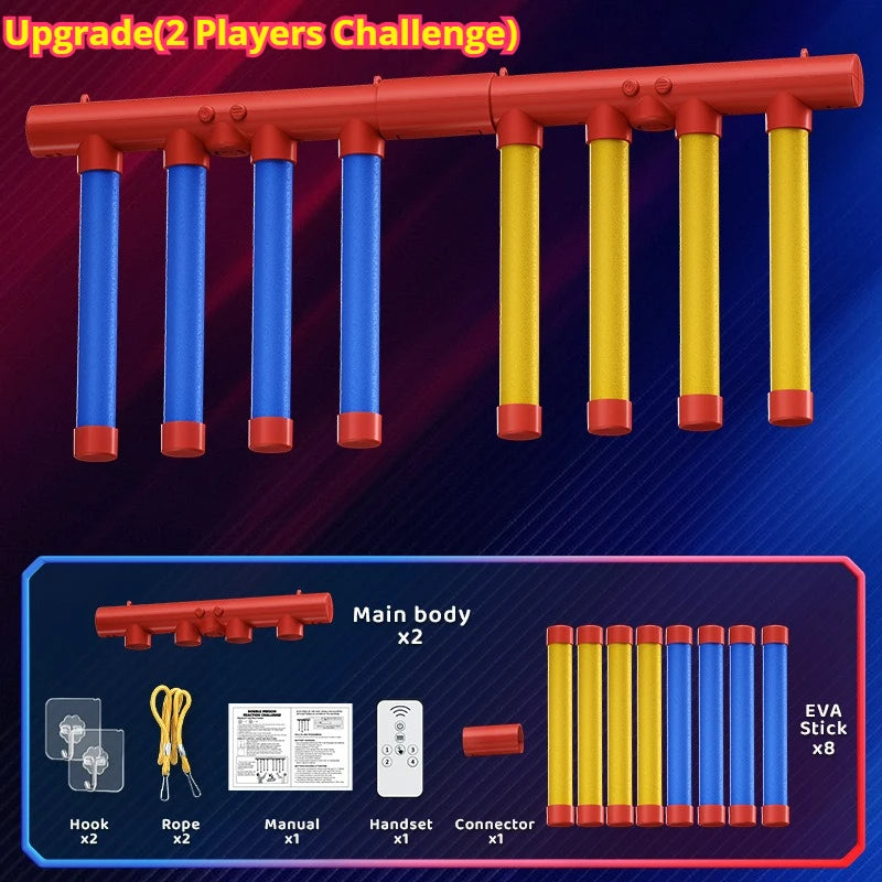 Reflex Game Challenge Catching Sticks Game Drop Catch Win Reaction Training Toy Speed Adjustable Parent-Child Interactive Sport CB DROPSHIPPING