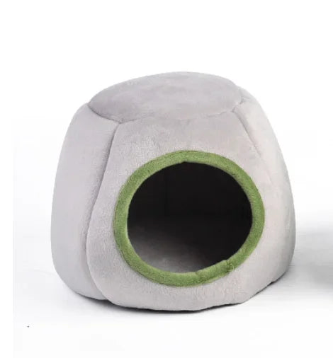 Hamster House Guinea Pig Cage Hamster Cotton House Small Animal Nest Winter Warm Pet Bed For Rodent/Guinea Pig/Rat/Hedgehog CB DROPSHIPPING