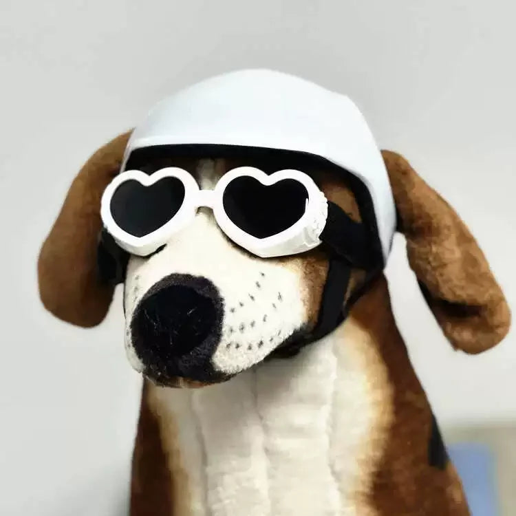 Pet Helmets,Cat Helmet,Dog Helmet-Outdoor Mini Head Protecting Safe Hat Dog Motorcycle Helmet Pet Photo Props Accessorie CB DROPSHIPPING