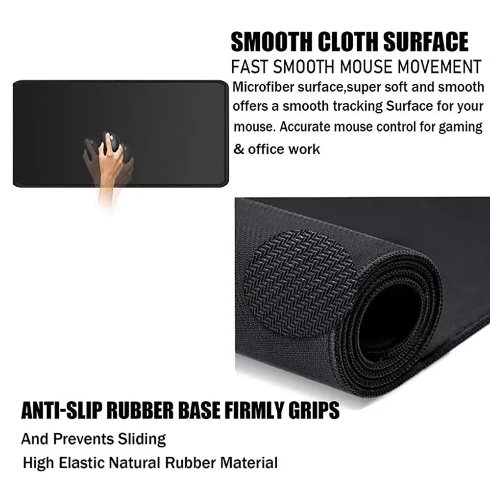 Red and Black Art Landscapes Large Mouse Pad Anti-Slip Durable Desk Mat Offices Accessories Keyboard Mouse Mat Tapis De Bureau CB DROPSHIPPING